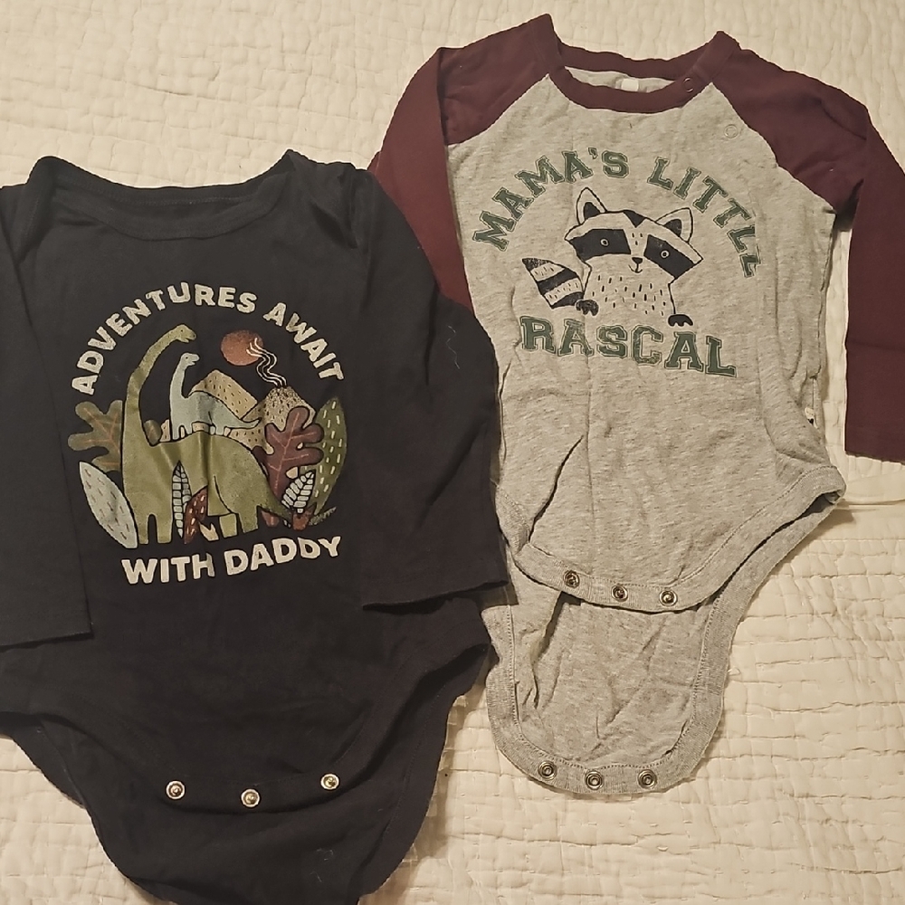 GAP Kids Bodysuits - Black and Gray